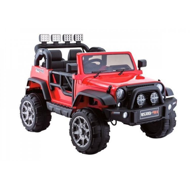 Elektrické autíčko Jeep HP002B - červené